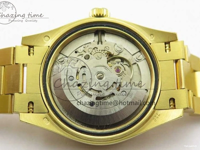 Bracelet Dial EWF 31mm ETA2688 Best Green YG Daydate Edition Malachite YG President on 278288 0430